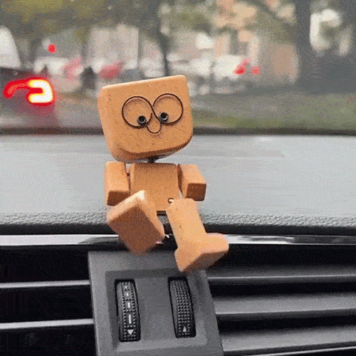 Schüttelnde Holzstatue💖💖