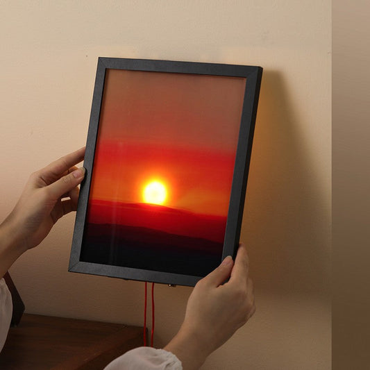 Stimmungsvolle Sonnenuntergangsbeleuchtung