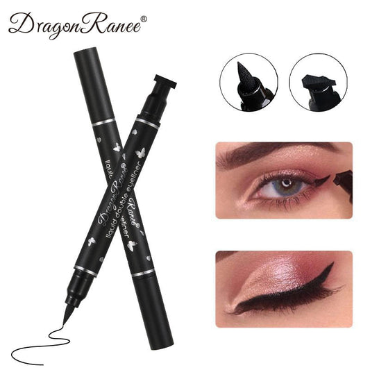 Doppelseitiger Stempel-Eyeliner: Kreieren Sie vielseitige Augen-Looks mit einem Strich und für immer haltbar