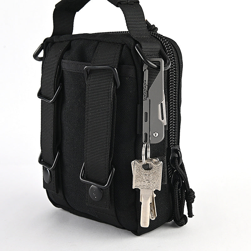 Klappbares Mini-Taschen-Allzweckmesser aus Titan