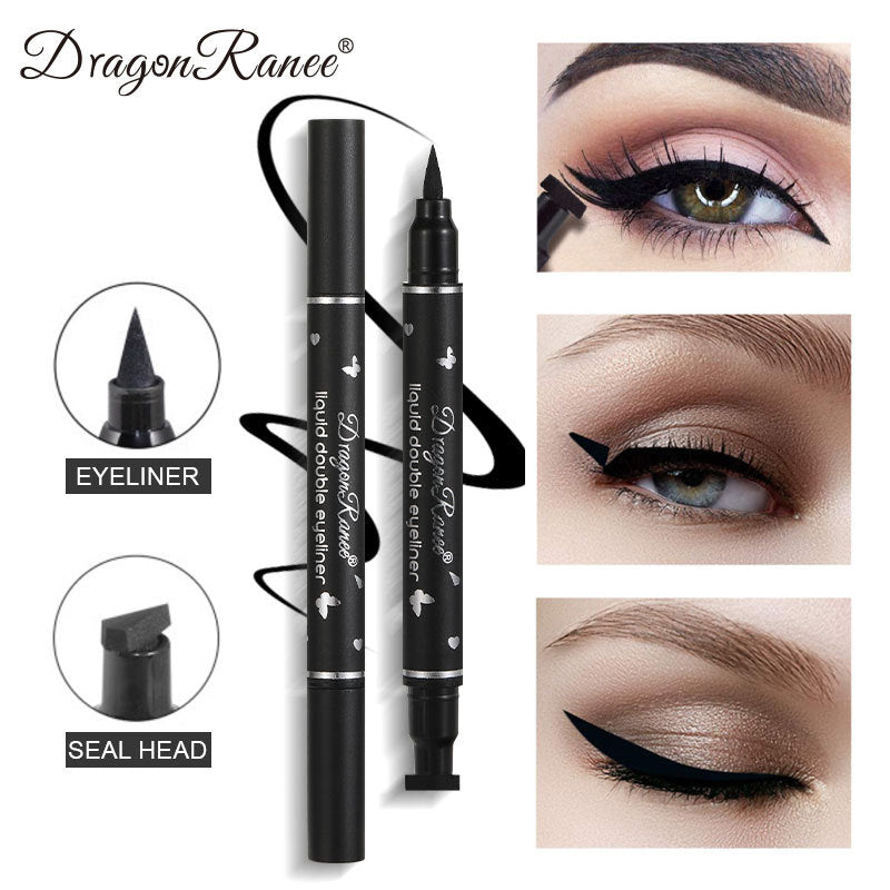 Doppelseitiger Stempel-Eyeliner: Kreieren Sie vielseitige Augen-Looks mit einem Strich und für immer haltbar