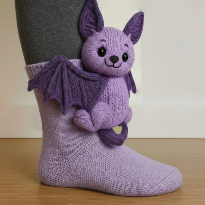 š„Letzter Tag 49 % RABATT ā 2025 3D-Stricksocken mit Tiermotivš§¦