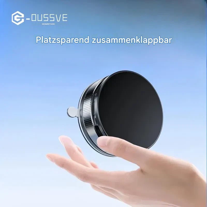 360 Grad verstellbarer Vakuum-Magnet-Telefonhalter, Magsafe-Saugnapf-Telefonhalter, tragbarer Telefonhalter fürs Auto, Make-up/Fitness/Spiegel, geeignet für alle iPhone 11 und höher