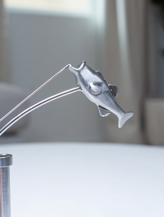 🔥Letzter Verkauf 49 % RABATT🎣Die balancierende Fischerskulptur