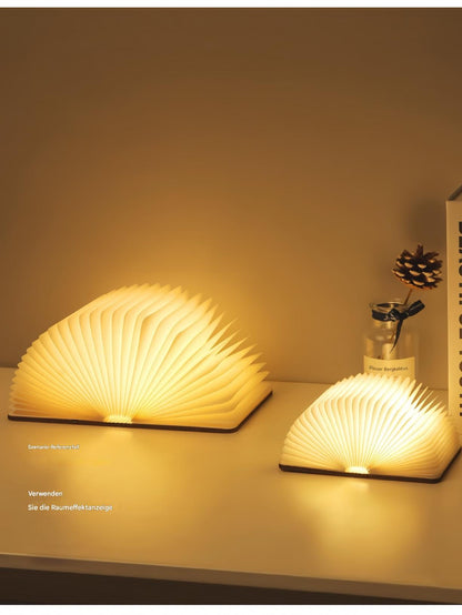 Magische Buchlampe