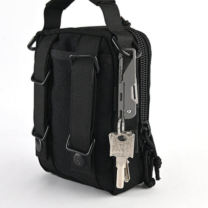 Klappbares Mini-Taschen-Allzweckmesser aus Titan