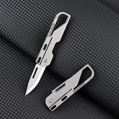 Klappbares Mini-Taschen-Allzweckmesser aus Titan