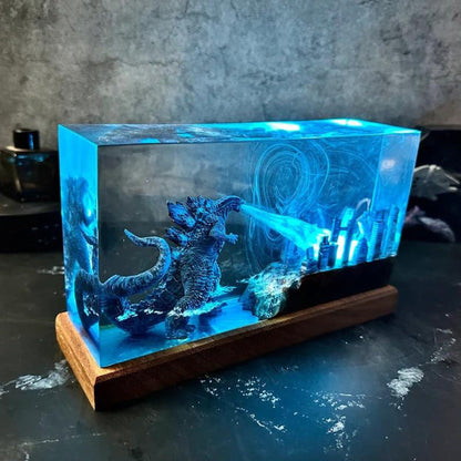 Kreative Tiefsee/Anime Szene Atmosphäre Licht Home Decor Art Tischlampe